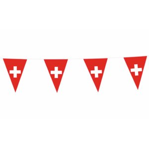 Guirlande de fanions: Suisse - 10 m