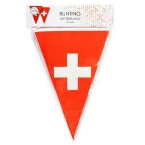 Guirlande de fanions: Suisse - 10 m