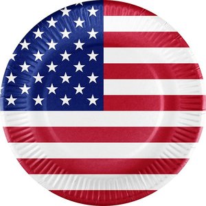 Piatti: USA - 10 pezzi