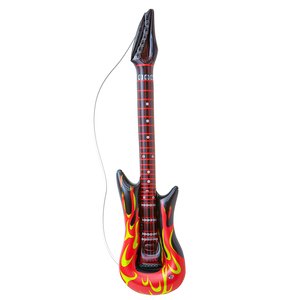 Luftgitarre aufblasbar: Flammen