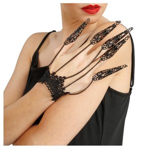 Bracciale con griffe: pizzo