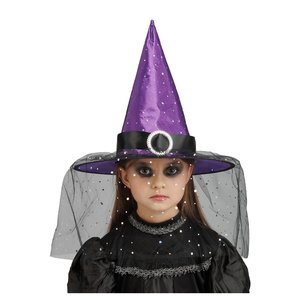 Hexenhut - Kinder: Violett
