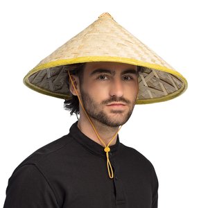 Chapeau conique asiatique