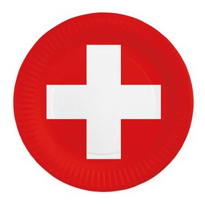 Piatti: Svizzera - 8 pezzi