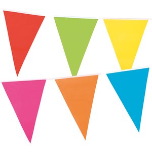 Wimpelkette: Bunt