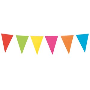 Wimpelkette: Bunt