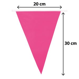 Wimpelkette: Bunt