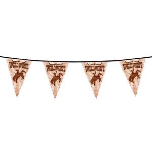 Wimpelkette: Wild West