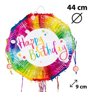 Piñata da tirare: Happy Birthday