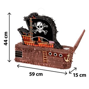 Piñata: nave pirata