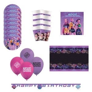 Kpop Demon Hunters: Party-Box pour 8 personnes