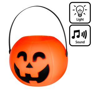 Eimer: Kürbis LED