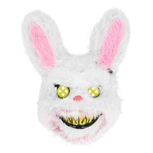 Masque en peluche: Lapin fou