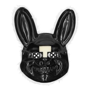 Masque en peluche: Lapin fou