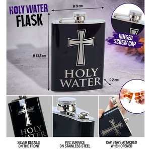 Fiaschetta: acqua santa - Holy Water