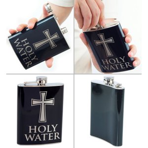 Fiaschetta: acqua santa - Holy Water
