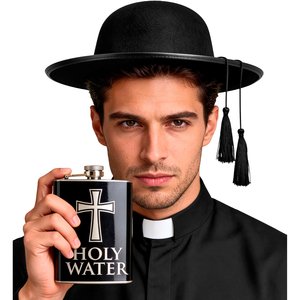 Fiaschetta: acqua santa - Holy Water