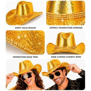 Cowboy Glitter: Oro