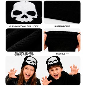 Kinder-Beanie: Totenkopf