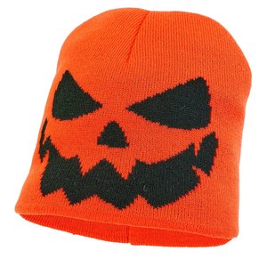 Kinder-Beanie: Kürbis