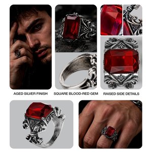 Bague: vampire gothique