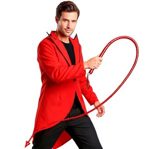 Fouet - Diable: rouge