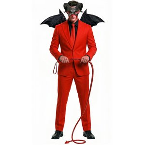 Fouet - Diable: rouge