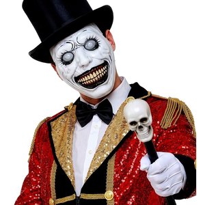 Maschera: Clown con occhi sporgenti