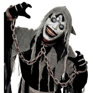 Maschera: Clown con occhi sporgenti