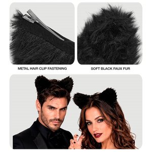 Mollette per capelli: orecchie da gatto