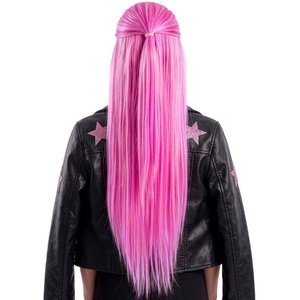 Acconciatura K-Pop: rosa