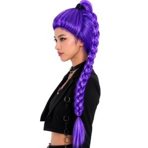 Acconciatura K-Pop: viola
