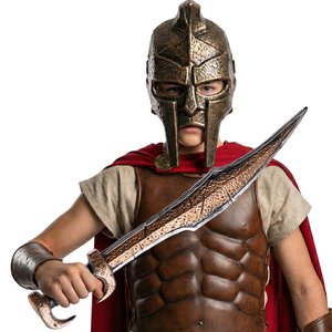 Gladiatore: maschera e spada