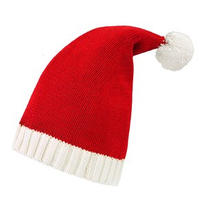 Weihnachtsmütze: Gestrickt