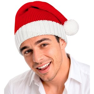 Cappellino di Natale: lavorato a maglia