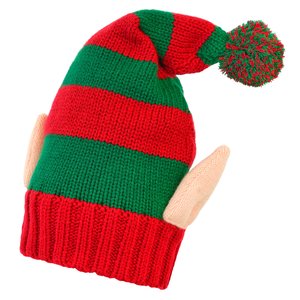 Elfenmütze: Gestrickt