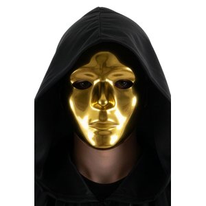 Masque: visage - doré