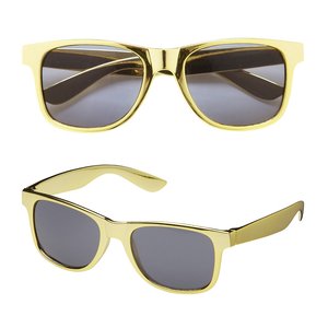 Occhiali - Wayfarer: oro metallizzato
