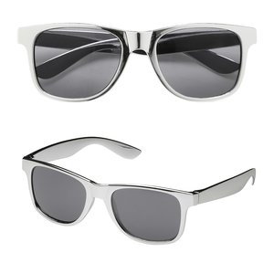 Occhiali - Wayfarer: argento metallizzato